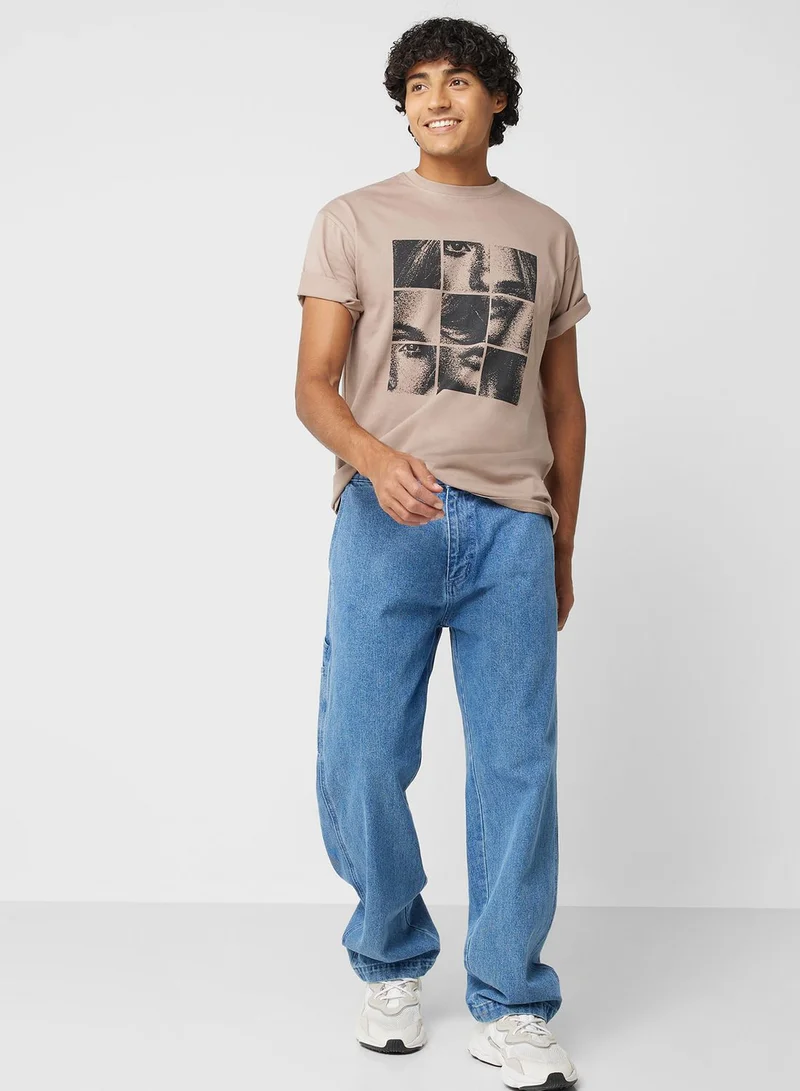Seventy Five Oversized Graphic Tee