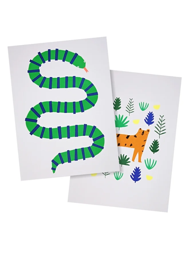 ميري ميري Jungle Art Prints