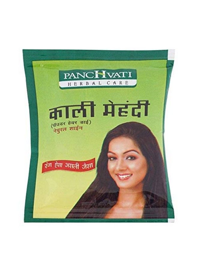 Panchvati Herbals Black Mehandi With Herbal Henna For Men & Women (10G In One Pouch) Pack Of 5 In One Box250 Gm. - Image 3