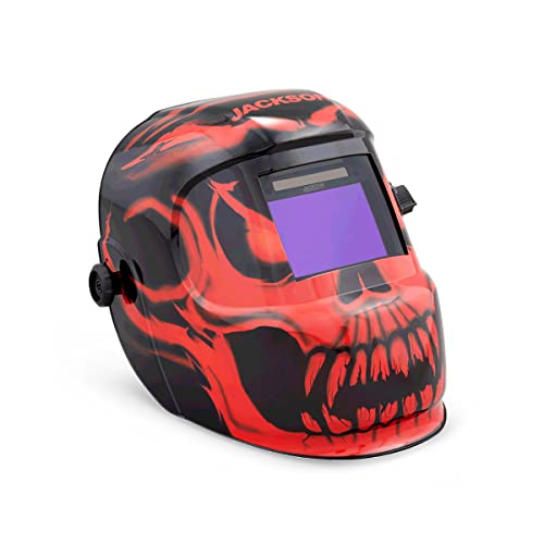 Jackson Safety Premium Graphic Welding Hood with ADF - Ultra Lightweight Auto Darkening Welding Helmet - ANSI Z87.1 (Multiple Styles) - Image 1