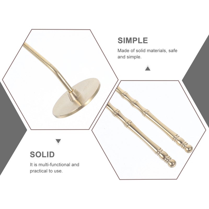1 set of Incense Press Tool Incense DIY Tool Household Incense Ash Brush Set - Image 4