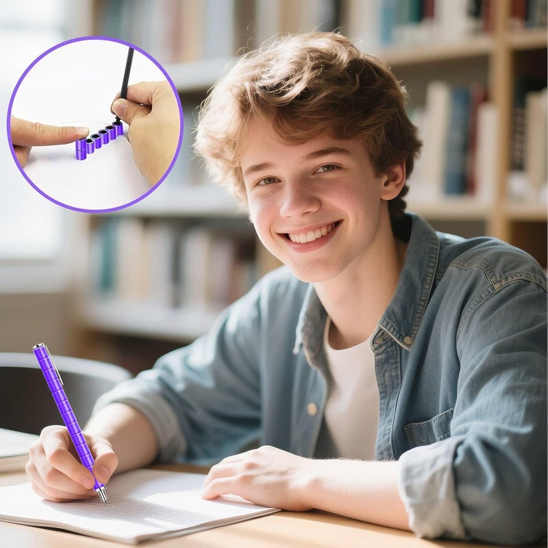 YYMHMF Fidget Pen Gifts For Teen Girls - Christmas Stocking Stuffers For Teens Boys Fidget Toys Adults Cool Stuff Gadgets - Best Friend Teen College Guys Gifts - Office Supplies For Desk Anxiety Relief - Image 4