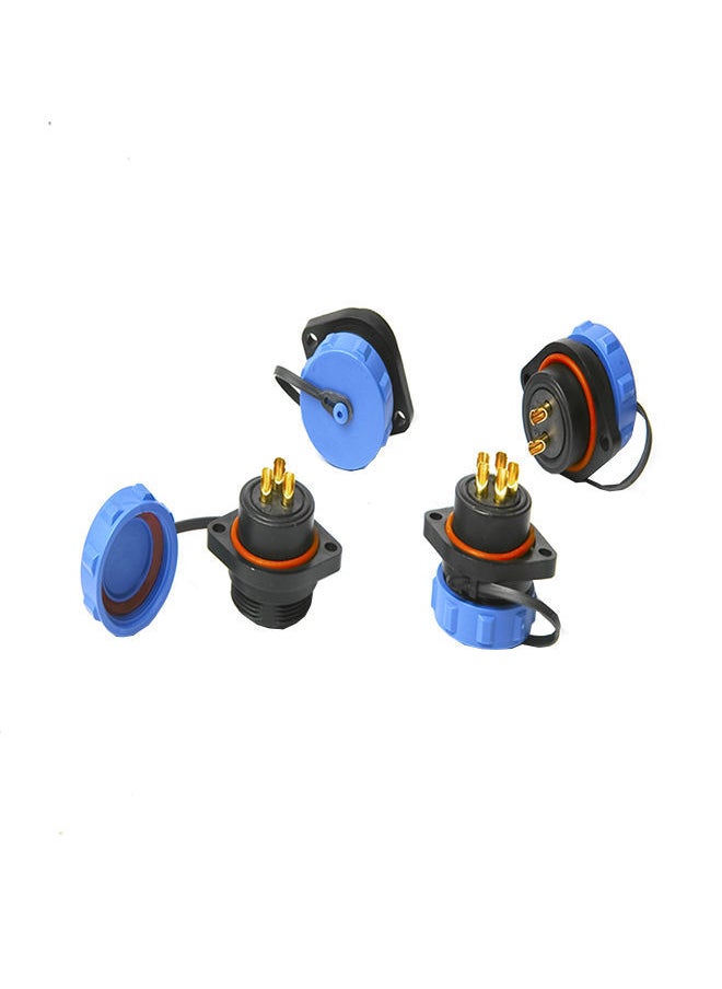 NIBEMINENT - Aviation Plug And Socket Connector Set Blue 0.026kg - Image 1