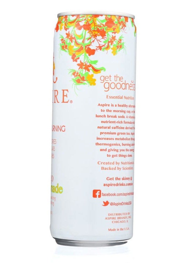 Aspire Drink Energy Mango Lemonade Single, 12 fl oz - Image 4
