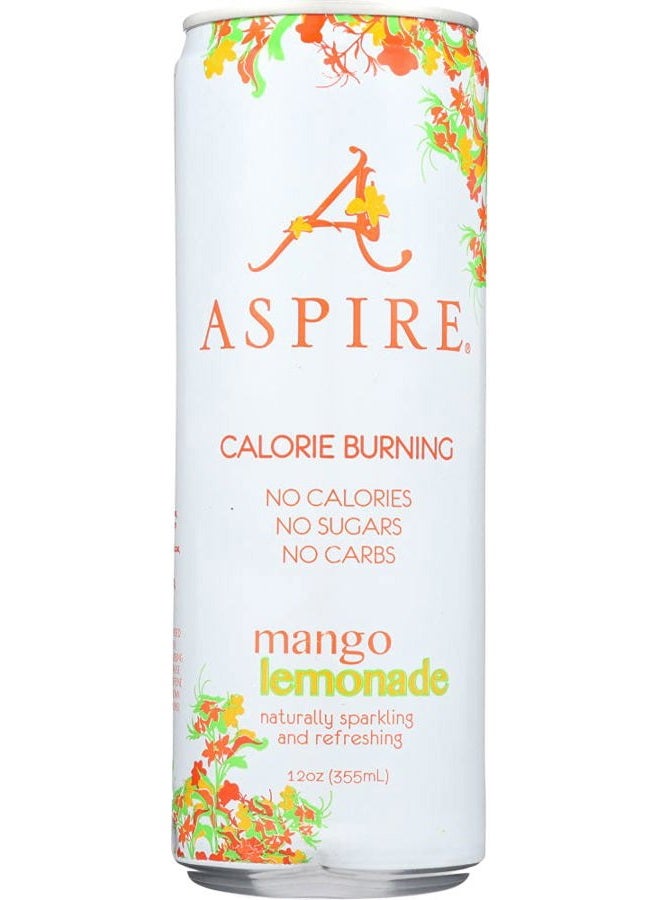 Aspire Drink Energy Mango Lemonade Single, 12 fl oz - Image 1