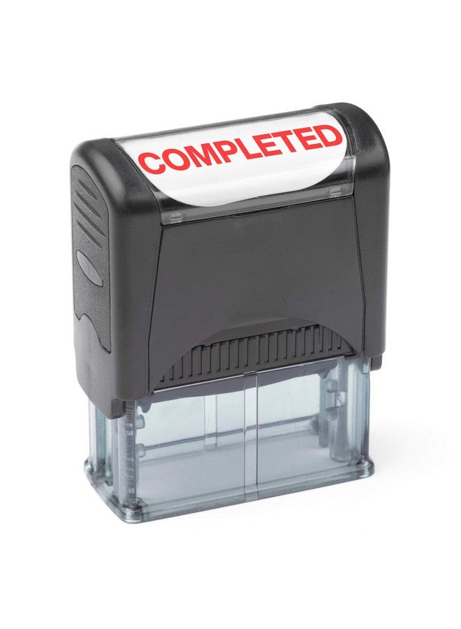 invera Self Inking Rubber Stamp Refillable Red Ink Preinstalled (9/16 X 11/2) (Completed) - Image 1