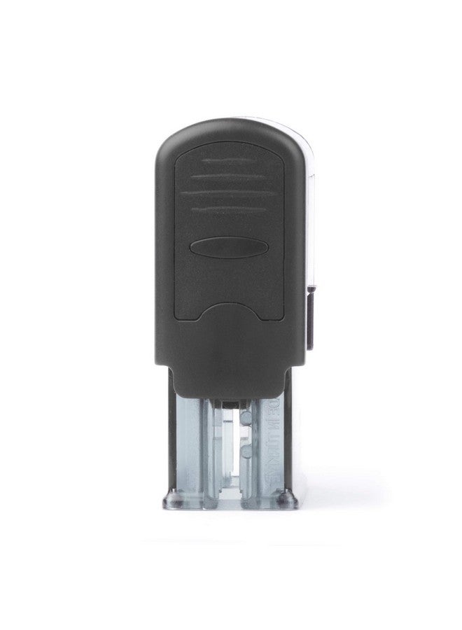 invera Self Inking Rubber Stamp Refillable Red Ink Preinstalled (9/16 X 11/2) (Completed) - Image 3