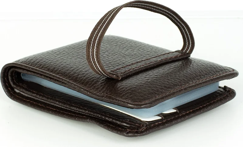 اتش كي واي Genuine Leather Men's Wallet and Belt Set