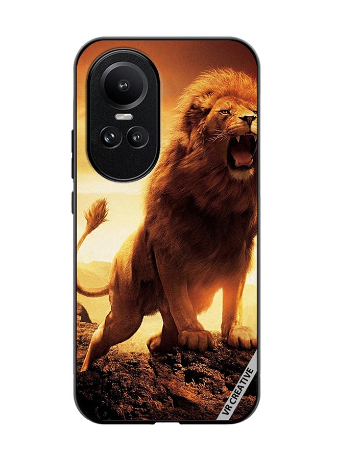 VR CREATIVE Protective Case Cover For Oppo Reno 10 Pro Lion King Design Multicolour - Image 1