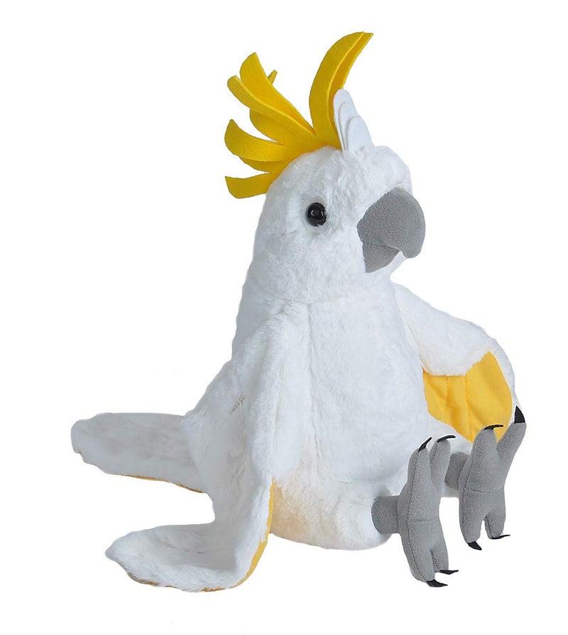 Wild Republic Cockatoo Plush, Stuffed Animal, Plush Toy, Gifts for Kids, Cuddlekins 12 Inches (10925) - Image 1
