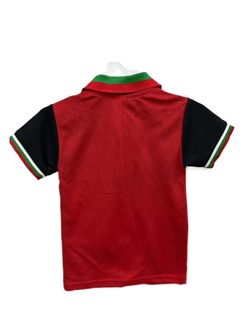Brain Giggles Brain Giggles UAE National Day T-shirt for Kids Unisex Dress UAE Flag Shirt (3-5 years)  - Image 2