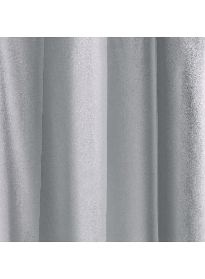 Home Box Dove 2-Piece Velvet Extra Long Dimout Curtain Set 135 x 300 cm - Image 1