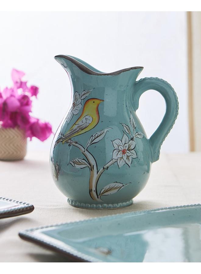 Chumbak Flora Bird Pitcher, 1200ml  - Image 1