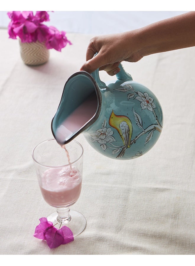 Chumbak Flora Bird Pitcher, 1200ml  - Image 2