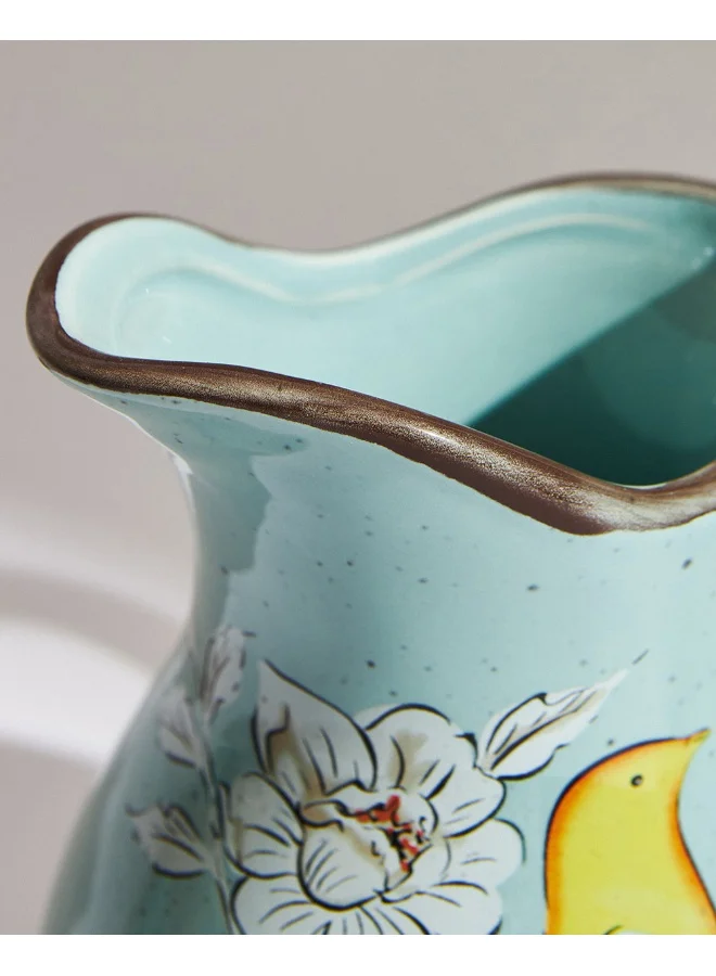Chumbak Flora Bird Pitcher, 1200ml