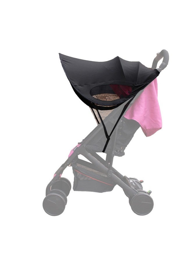 SOONHUA Stroller Sun Coverstroller Sun Shadebreathable Toddler Blackout Blind Antiuv Protection Baby Sun Shade Universal Awning With Adjustable Strap (Stroller Not Included) - Image 2