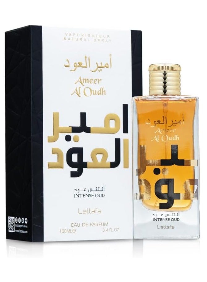 Lattafa Ameer Al Oud Intense Unisex Perfume by Lattafa Eau de Parfum 100ml - Image 1