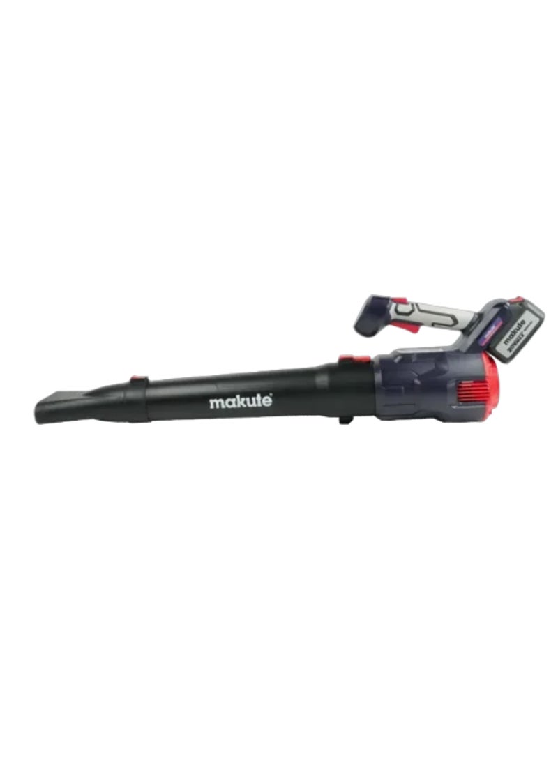 ماكيوت منفاخ أوراق لاسلكي ماكوت CPB121-B، بجهد 20 فولت، مزوّد ببطاريتين 4.0Ah وشاحن، بقوة نفخ 580 قدم³/دقيقة، سرعة رياح 160 ميل/ساعة، سرعة متغيرة، وظيفة النفخ والشفط، مثالي للحدائق، الفناء، الكراج، وورش العمل - Image 3