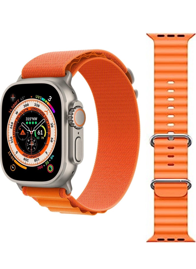 Wearfit Pro - X9 Ultra Series 8 Smart watch 2.02 Inch Amoled Screen IPS display NFC Bluetooth V5 Call Waterproof IP67 Wireless Charger - Gold - Image 1