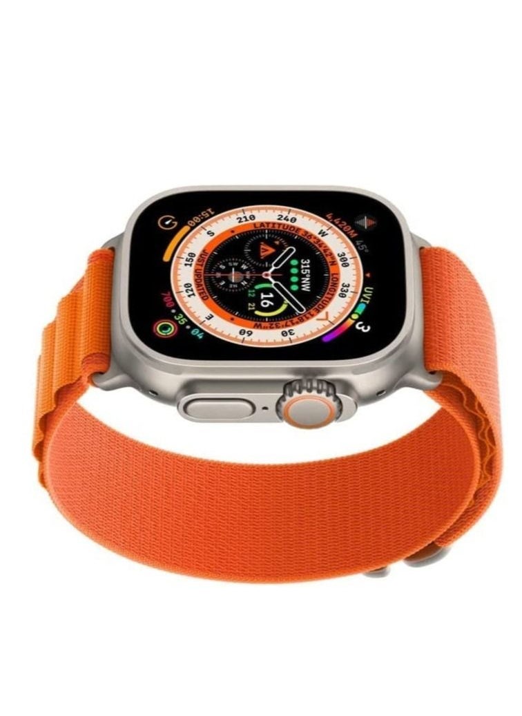 Wearfit Pro - X9 Ultra Series 8 Smart watch 2.02 Inch Amoled Screen IPS display NFC Bluetooth V5 Call Waterproof IP67 Wireless Charger - Gold - Image 1