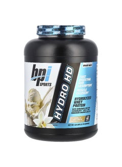 BPI SPORTS BPI Sports, Hydro HD™, Hydrolyzed Whey Protein, Vanilla Ice Cream, 4.8 lbs (2,176 g)  - Image 1