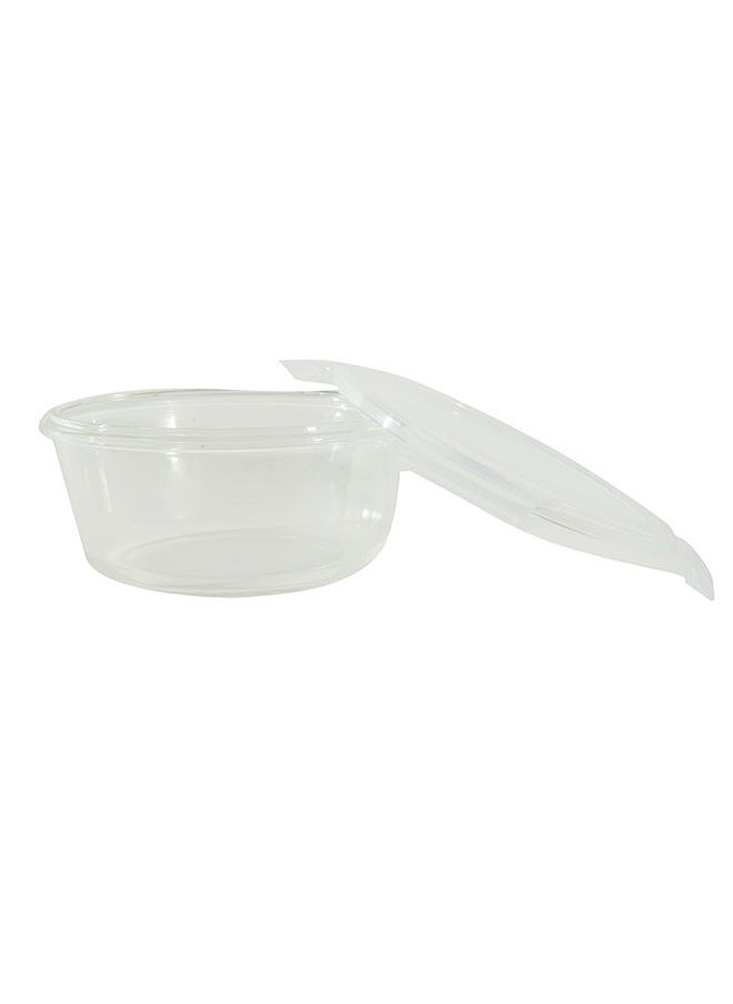LocknLock - Oven Glass Round With Lid 870ml - Image 1