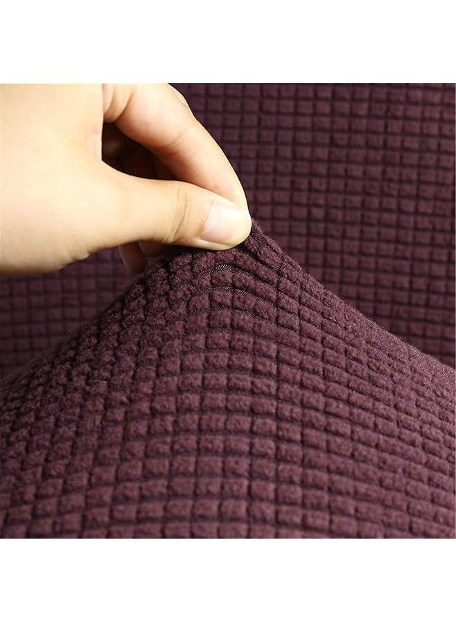 erorex Water Repellent Sofa Covers 3 Seater High Stretch 1 Piece Couch Cover for Dogs Universal Sofa Slipcover Non Slip Furniture Protector Jacquard Spandex Fabric (13,3-seater 195-230cm) - Image 1