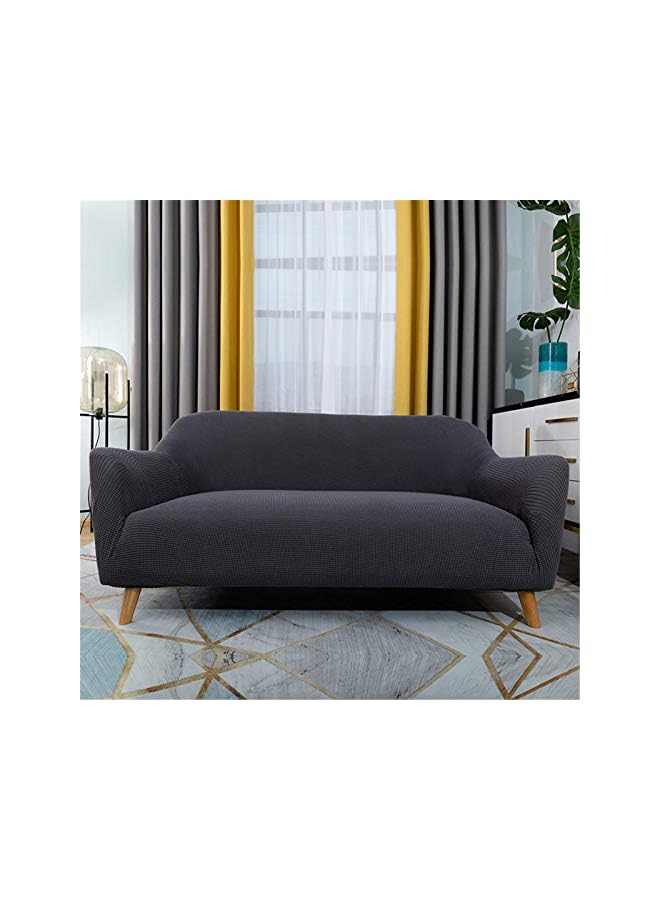 erorex Water Repellent Sofa Covers 3 Seater High Stretch 1 Piece Couch Cover for Dogs Universal Sofa Slipcover Non Slip Furniture Protector Jacquard Spandex Fabric (13,3-seater 195-230cm) - Image 2