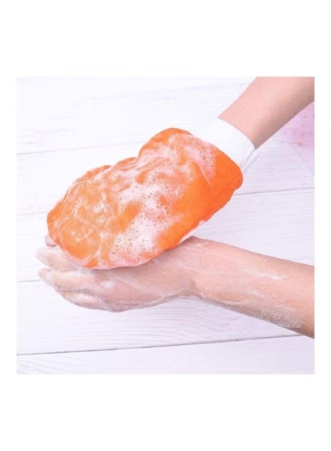 ORiTi Exfoliating Moroccan Hammam Mitt Scrub Gloves Remove Dead Skin Bath Body Scrub Mitt for All Skin Types and Improve Blood Circulation Shower Spa Dead Skin Cell Remover - Image 1