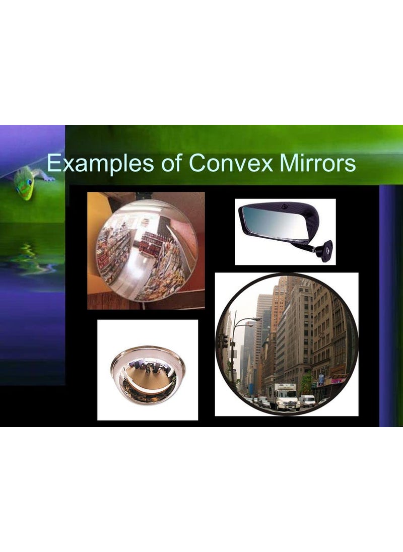 ESPtronics ERH India 2 Pcs Convex Mirror Diameter50 mm Focal Length30 cm for Microscopes Telescopes Magnifying Glasses etc  - Image 5