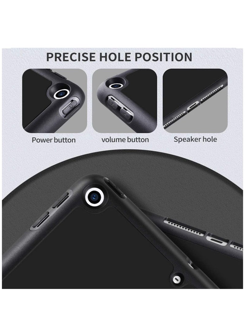 LEDIN iPad 5th/6th Generation 9.7 "Case 2018/2017 with Pencil Holder Thin Lightweight Smart Protective Stand Cover Auto Wake Up,Sleep for iPad 9.7 Inch Model A1822, A1823, A1893, A1954 Black - Image 5