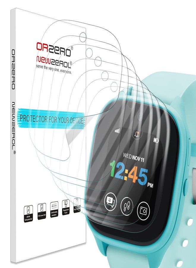 Orzero (7 Pack) Screen Protector Compatible for Verizon Gizmo Watch 3, Premium Soft TPU (Not Tempered Glass) High Definition Anti-Scratch Bubble Free (Not for Verizon Gizmo Watch 3 Adventure) - Image 1