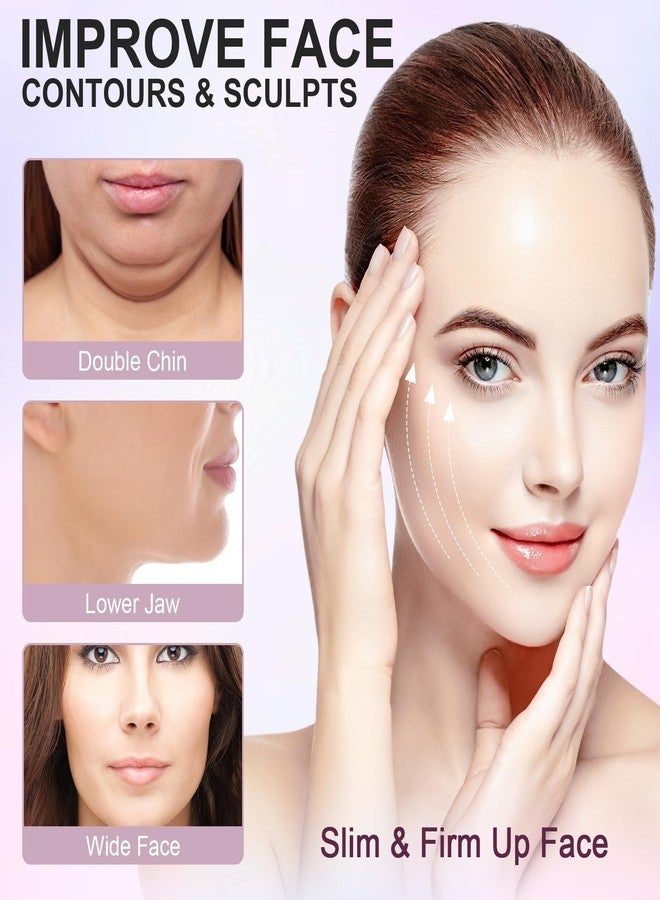 FERNIDA V Line Lifting Mask Chin Strap, FERNIDA Soft V Shaped Face Mask Chin Cheek Lift Band Jaw Exerciser for Women and Men, Orange - Image 3