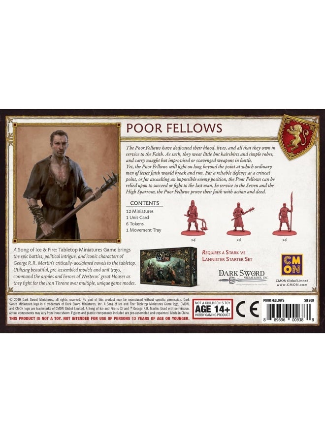 CMON أغنية من الجليد والنار - رجال لانيستر الفقراء - Image 1