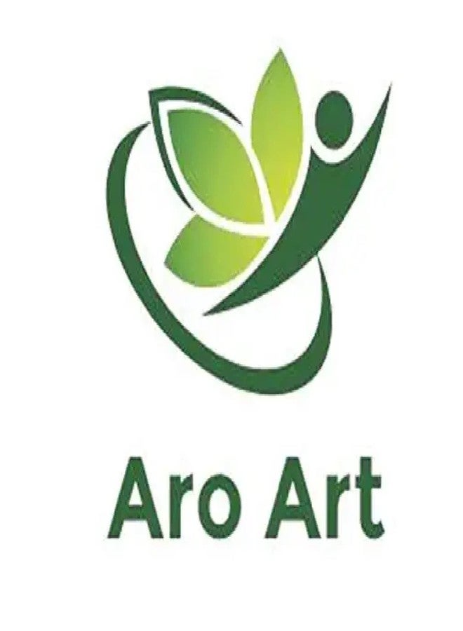 Aro Art قماش تطريز أرو آرت بألوان متنوعة - قماش غير لامع للغرز المتقاطعة (أبيض - برتقالي - أصفر، 50 سم لكل لون) - Image 5