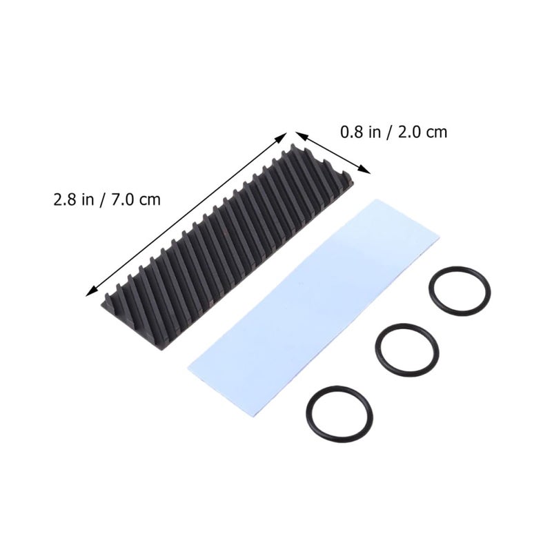 Graphene Coated Copper SSD Heatsink for NVMe M2 Cooling Desktop Laptop - Image 5