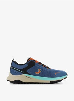 SJ Men's Colourblock Lace-Up Low Ankle Sneakers  - Image 2