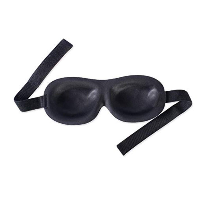 Bucky Ultralight Travel & Sleep Chevron Eye Mask, Gray, One Size - Image 4