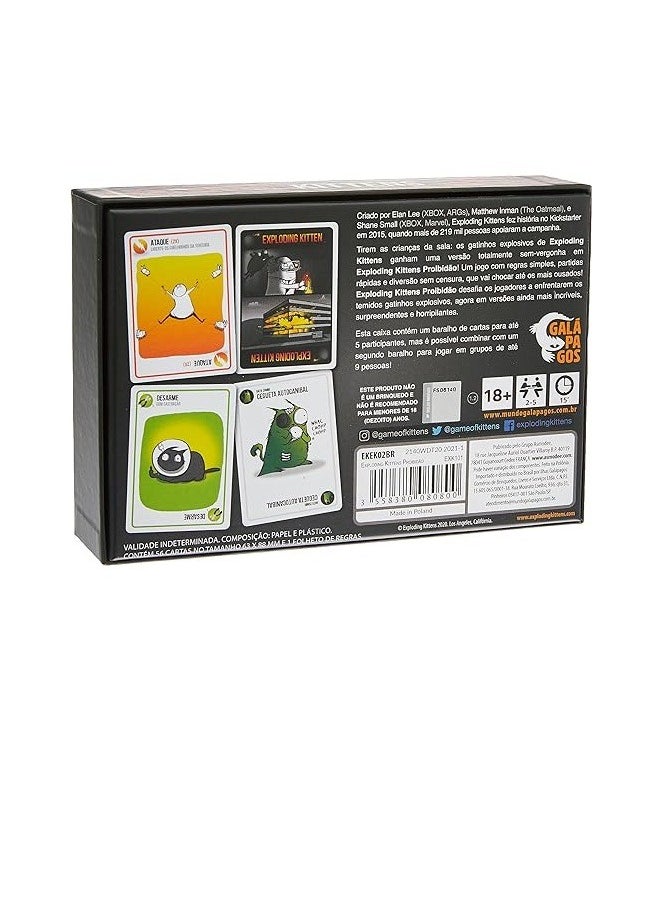 null - Galapagos, Exploding Kittens: Prohibition, Card Game for Friends, 2 - 5 players, 30 minutes per game - Image 1