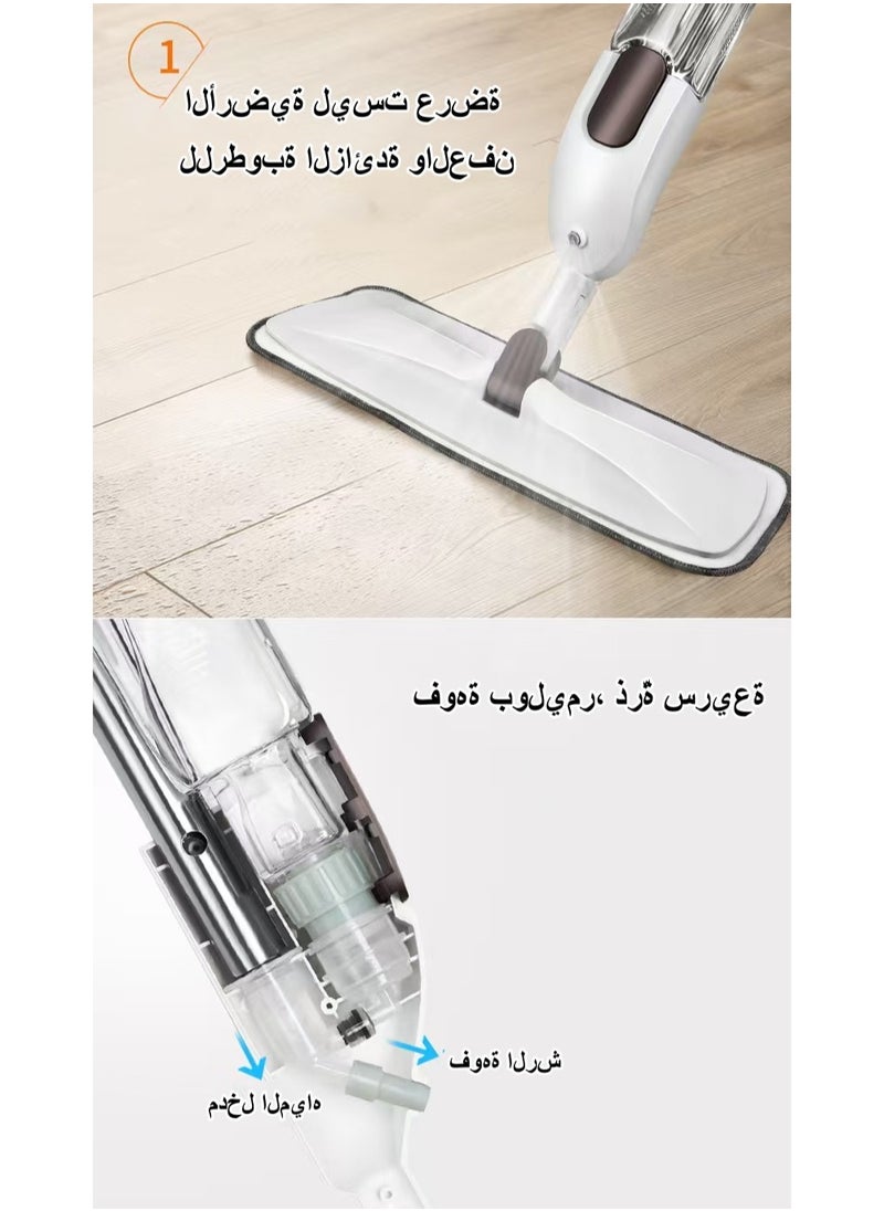 حصريا - ممسحة مع بخاخ لتنظيف الأرضيات - Image 1