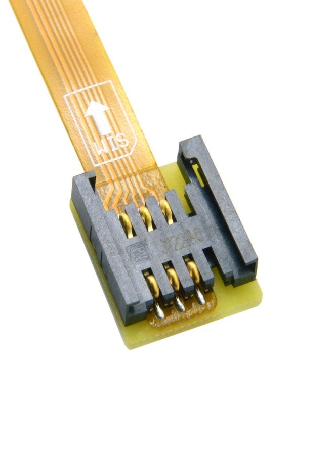 chenyang GSM CDMA Standard UIM SIM Card Kit Male to Female Extension Soft Flat FPC Cable Extender 10cm - Image 4