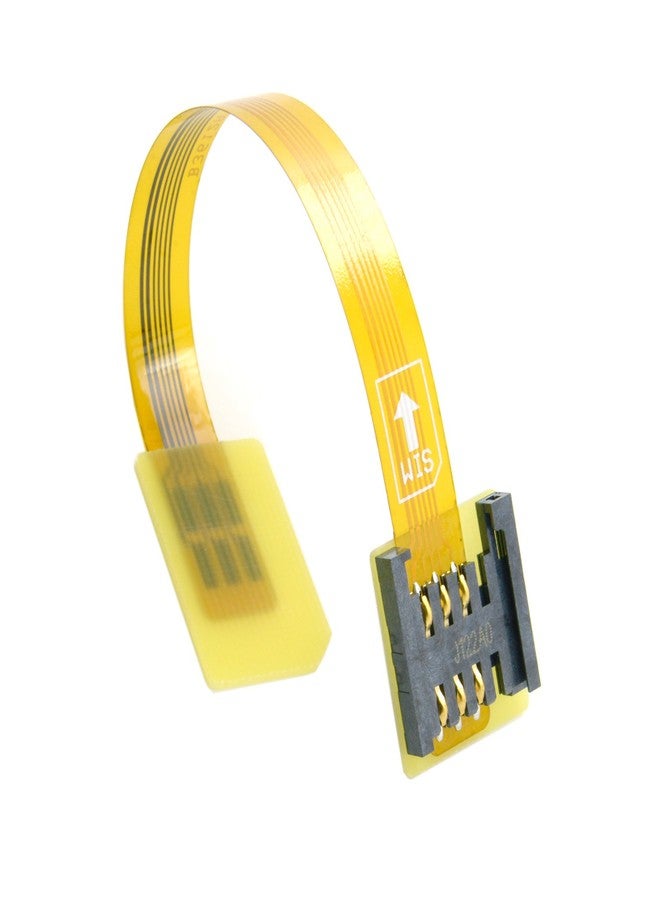 chenyang GSM CDMA Standard UIM SIM Card Kit Male to Female Extension Soft Flat FPC Cable Extender 10cm - Image 1