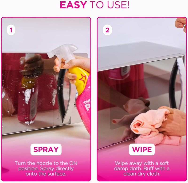 Stardrops - The Pink Stuff Miracle Multi-Purpose Cleaner – Removes Grease, Grime, and Stains on Kitchens, Bathrooms, Floors, and More (Pack of 2) - Image 5