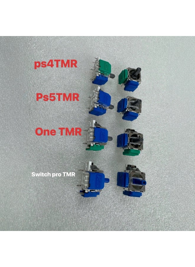 Generic PS5 Hall Rocker Control Silver TMR Magnetoresistive Hall Rocker PS4/XBOX Electromagnetic Joystick Direction Rod-Product Color:Ps4 Tmr Hall Rocker  - Image 2
