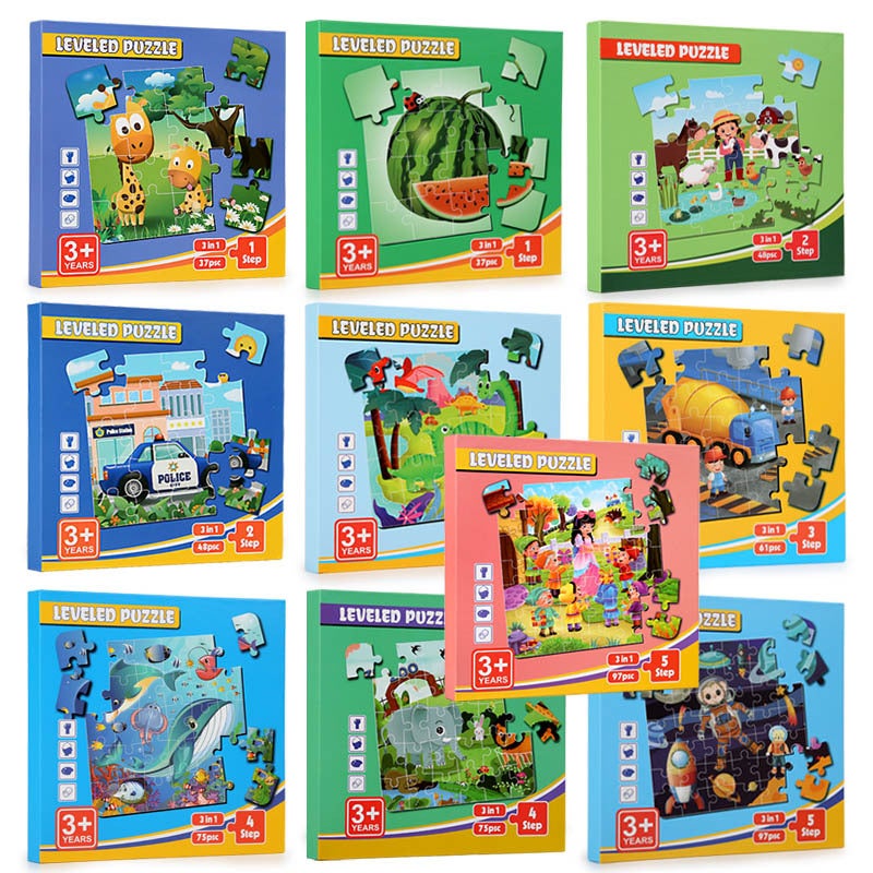 Wooden Three-In-One Folding Magnetic Advanced Spelling Book Children'S Early Education Cognitive Mental Development Educational Toys - Image 2