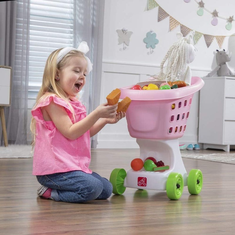 Step2 Little Helper's Shopping Cart 5pc - Pink - Image 2