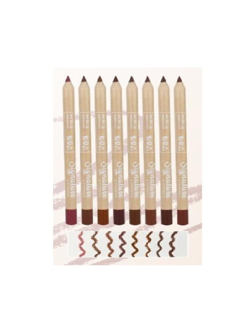 Karite 8 pcs Lip liners pencils 8 Different colors - Image 1