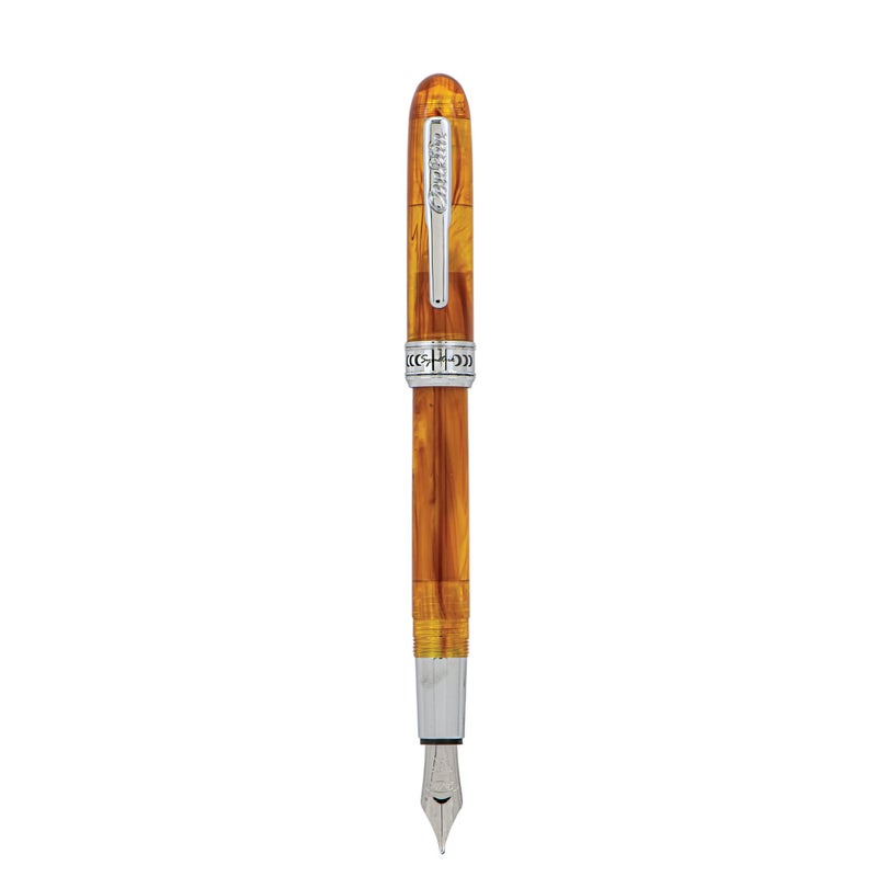 Conklin Symetrik Fountain Pen Precious Amber Flex Nib Luxury Writing Instrument with Flexible Nib Ideal Gift for Pen Enthusiasts - Image 2