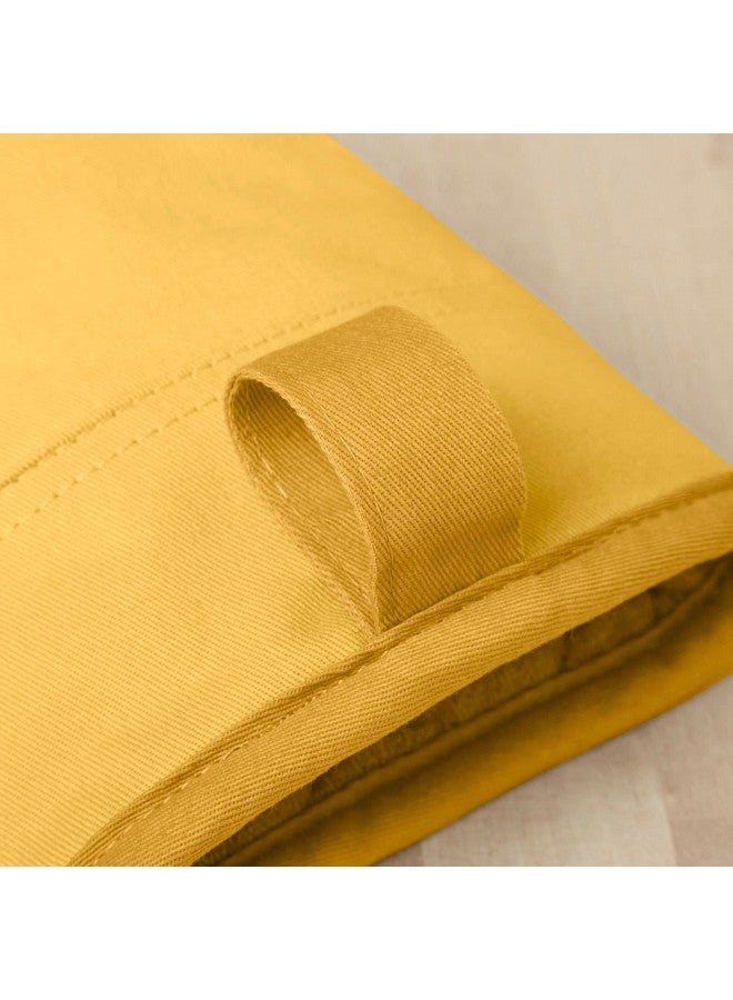 KitchenAid Beacon Two-Tone Non-Slip Mini Oven Mitt Set, Majestic Yellow, 5.5"x8", 2 Piece - Image 4