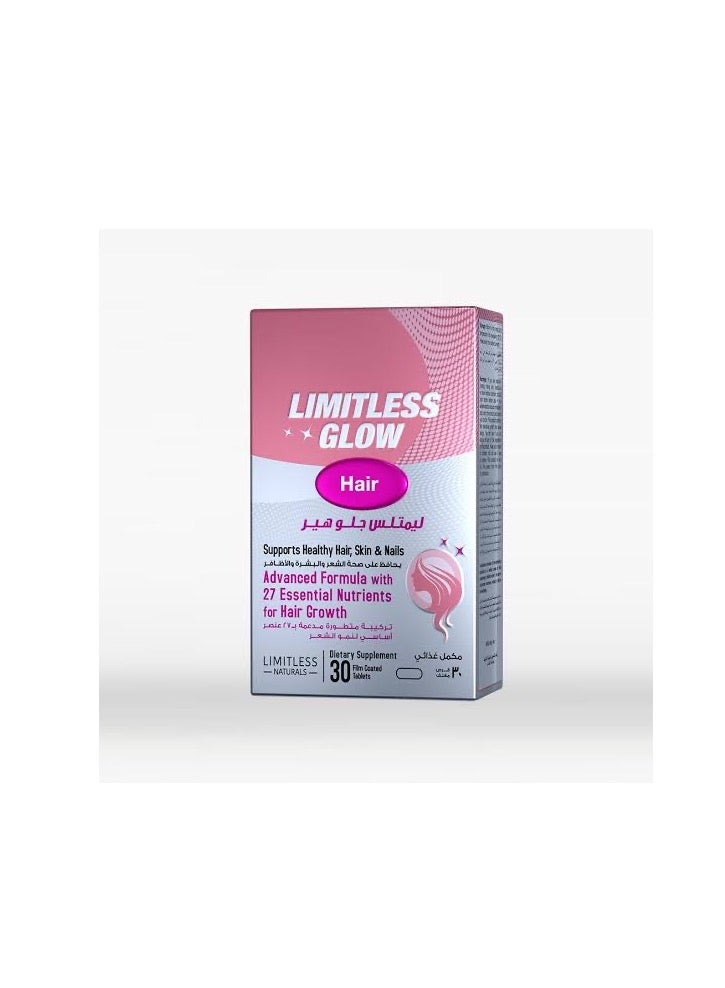 LIMITLESS GLOW HAIR 30 TABLETS